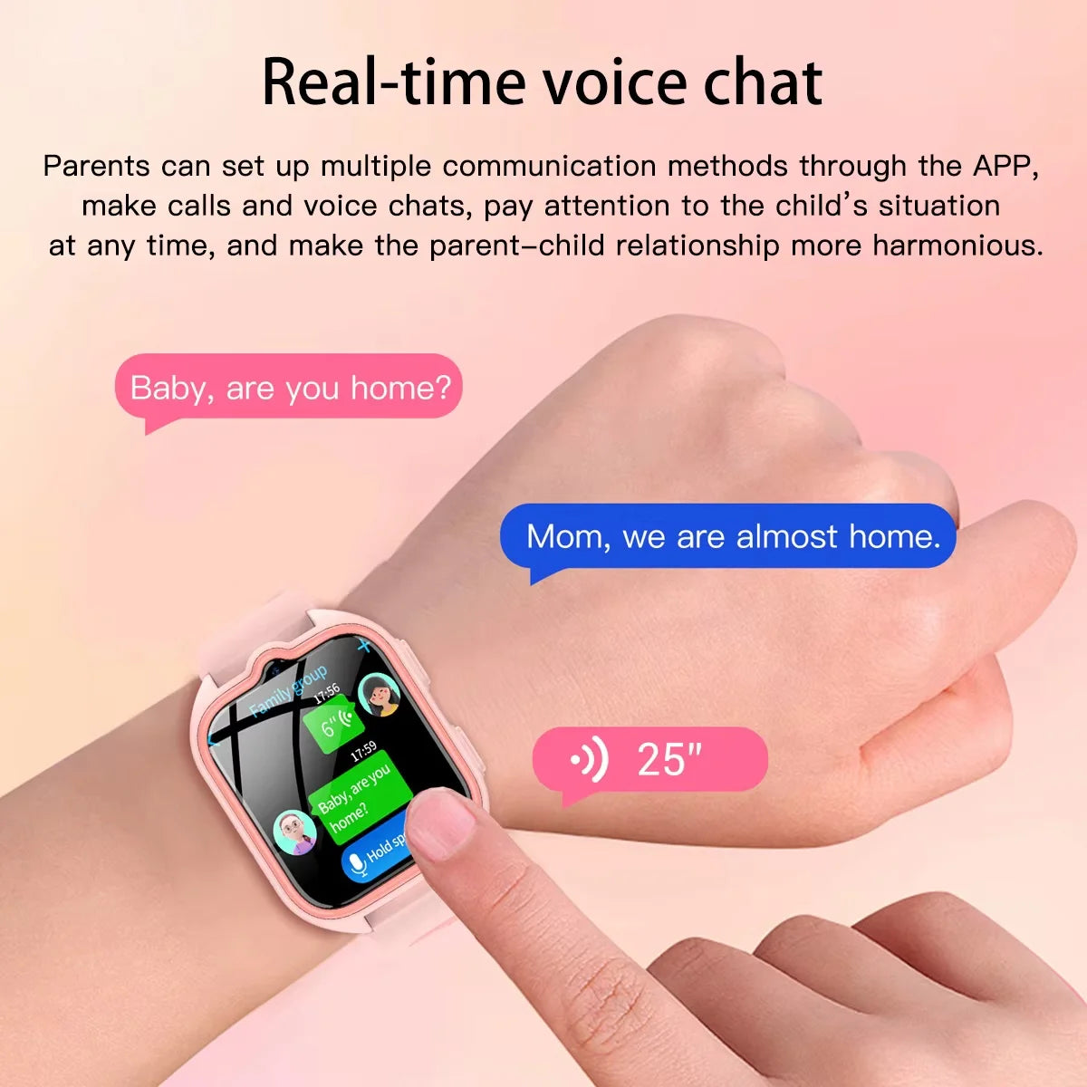 Blackview Z30 Kids Smartwatch – 4G GPS/LBS/WiFi Location Tracker, Video Calling, 1.75" TFT Display.