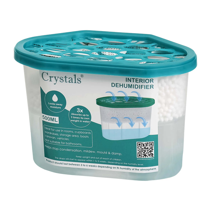 Dehumidifier Damp Trap – Moisture Absorber for Mould & Mildew Prevention.