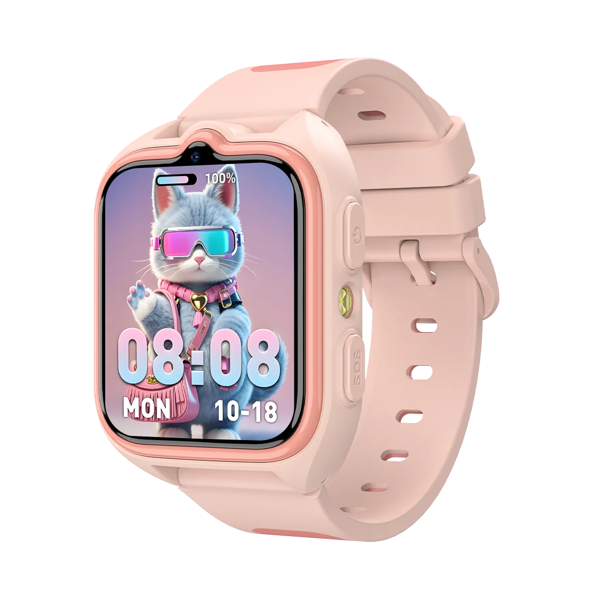 Blackview Z30 Kids Smartwatch – 4G GPS/LBS/WiFi Location Tracker, Video Calling, 1.75" TFT Display.