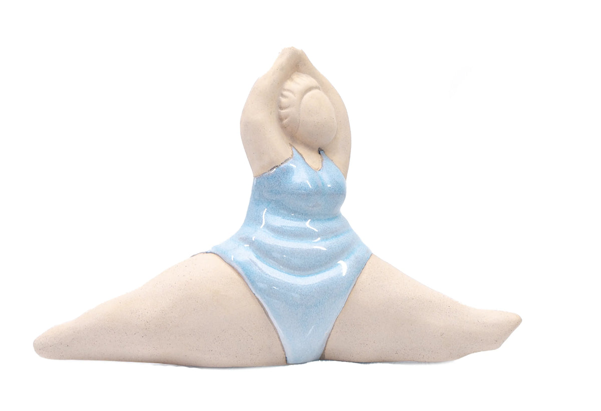 Ladyglow Seaside Split Decorative Ornament – Creative Modern Art Design for Home, Office, Bookshelf, TV Cabinet & Desk Décor.