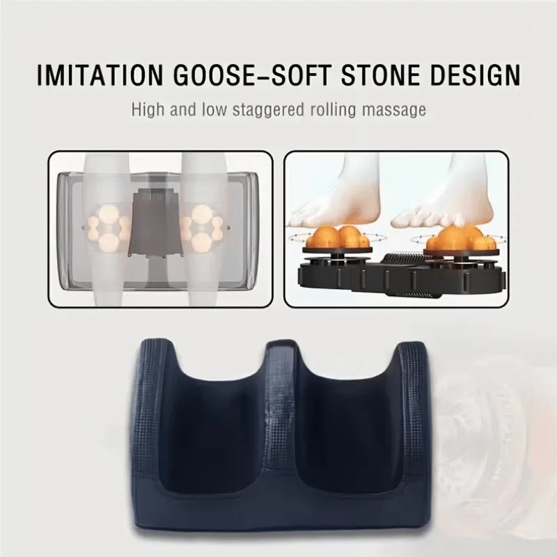 Electric Heated Foot Massager – Relaxing Foot Massage Machine with Heat.