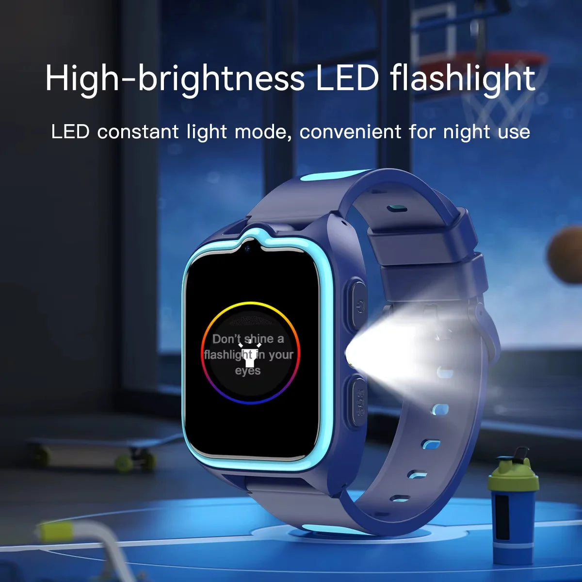 Blackview Z30 Kids Smartwatch – 4G GPS/LBS/WiFi Location Tracker, Video Calling, 1.75" TFT Display.