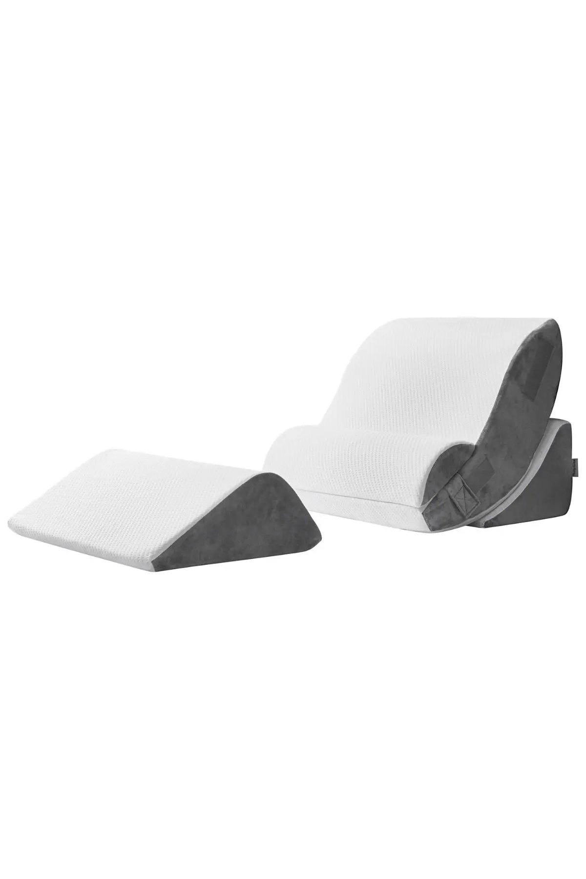 Groundlevel 4 Piece Adjustable Pain Relieving Wedge Pillow Set For Adults