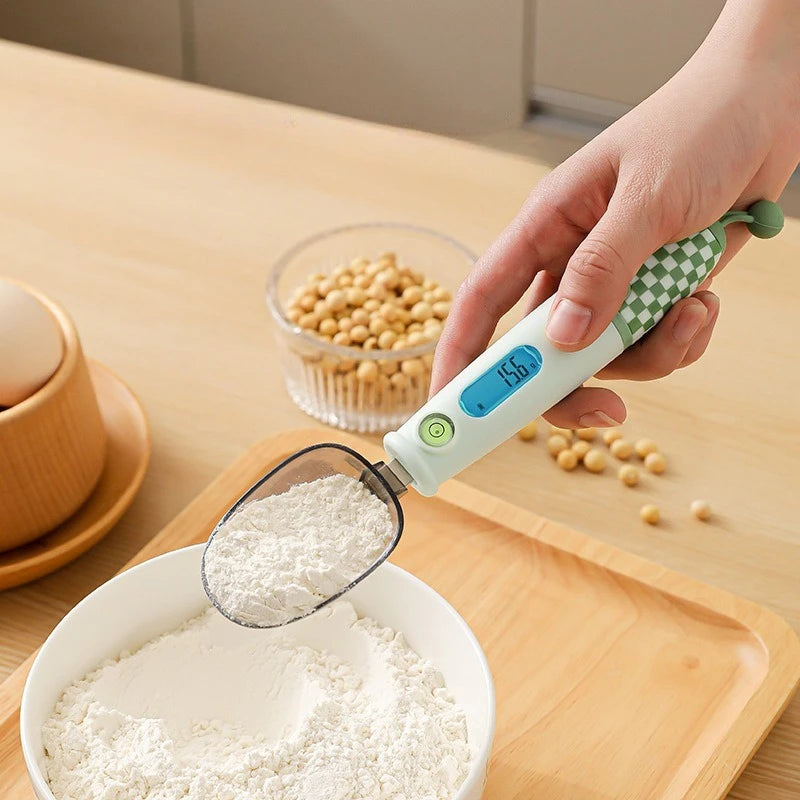 Digital Measuring Spoon Scale – Baby Food, Flour, Milk Powder & Kitchen Weighing Spoon.