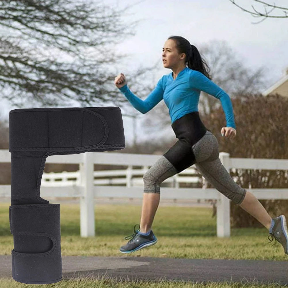 Hip & Groin Support Brace – Adjustable Compression Wrap for Men & Women.