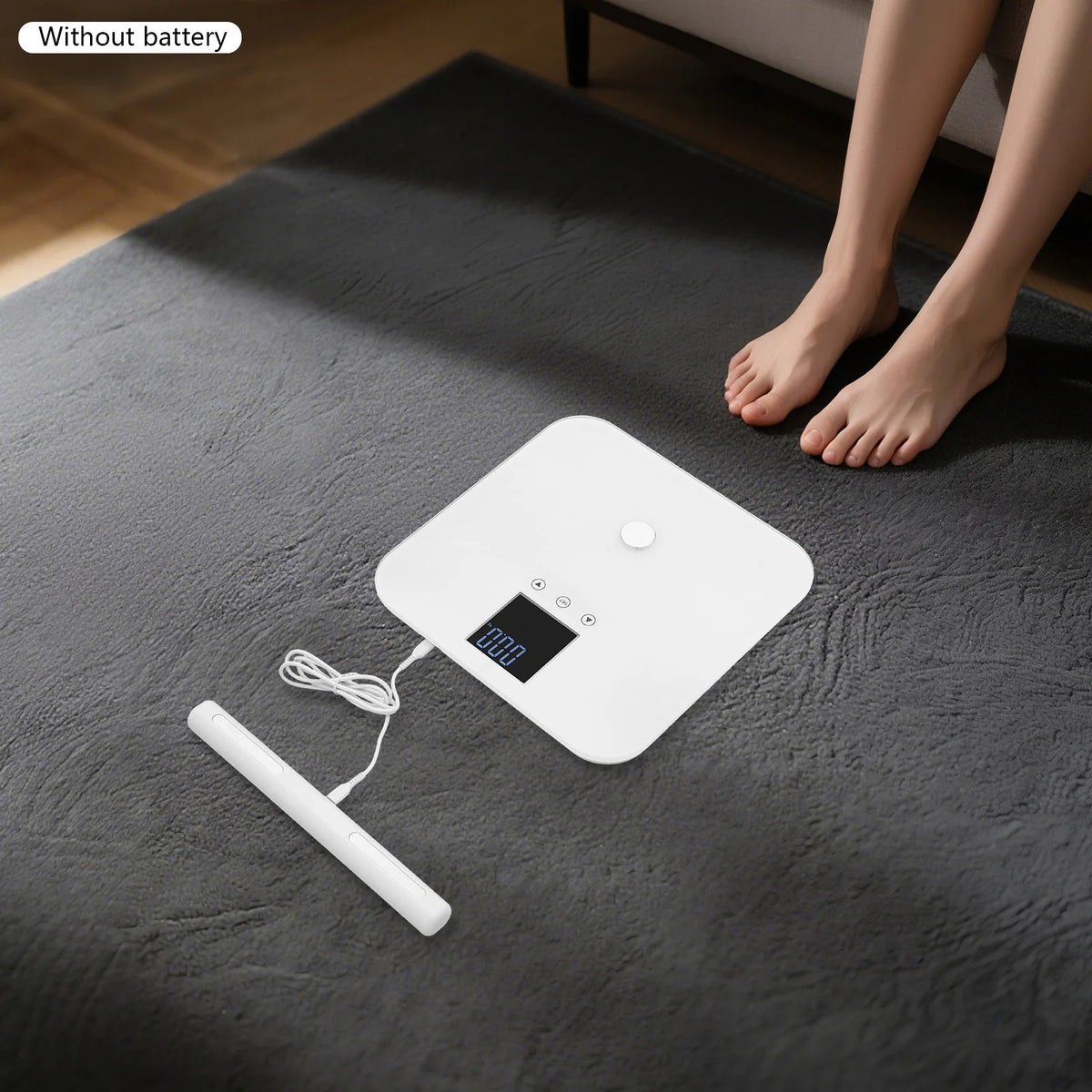 Smart 8-Electrode Body Fat Scale – 28-Data Body Composition Monitor, LCD Display.