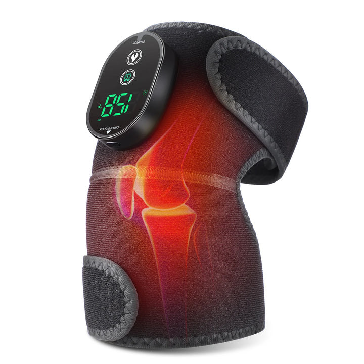Electric Knee Heating Massager with Vibration & Hot Compress for Knee, Elbow & Shoulder
