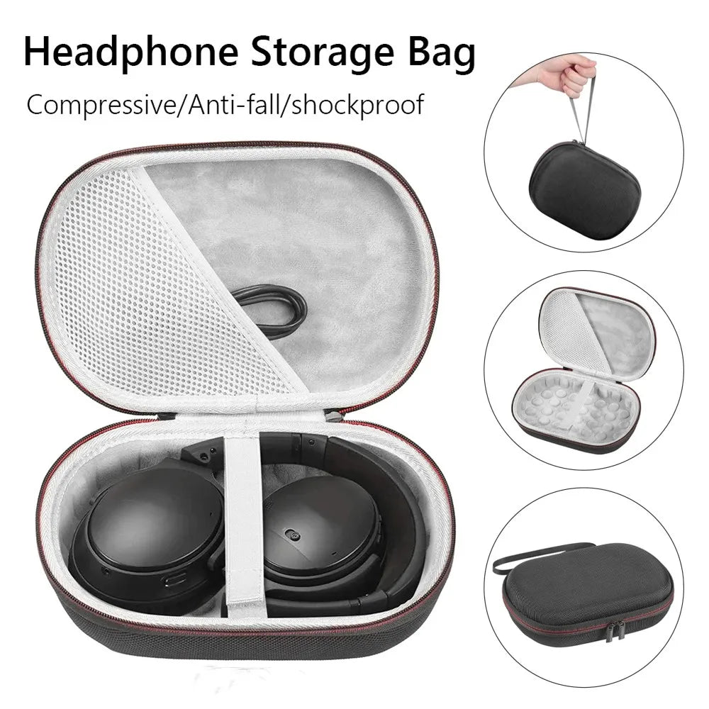 Portable Headphone Organiser Storage Bag For JBL TUNE 700BT 710BT 750BTNC 760NC 770NC and Live 500BT 650BTNC 660NC