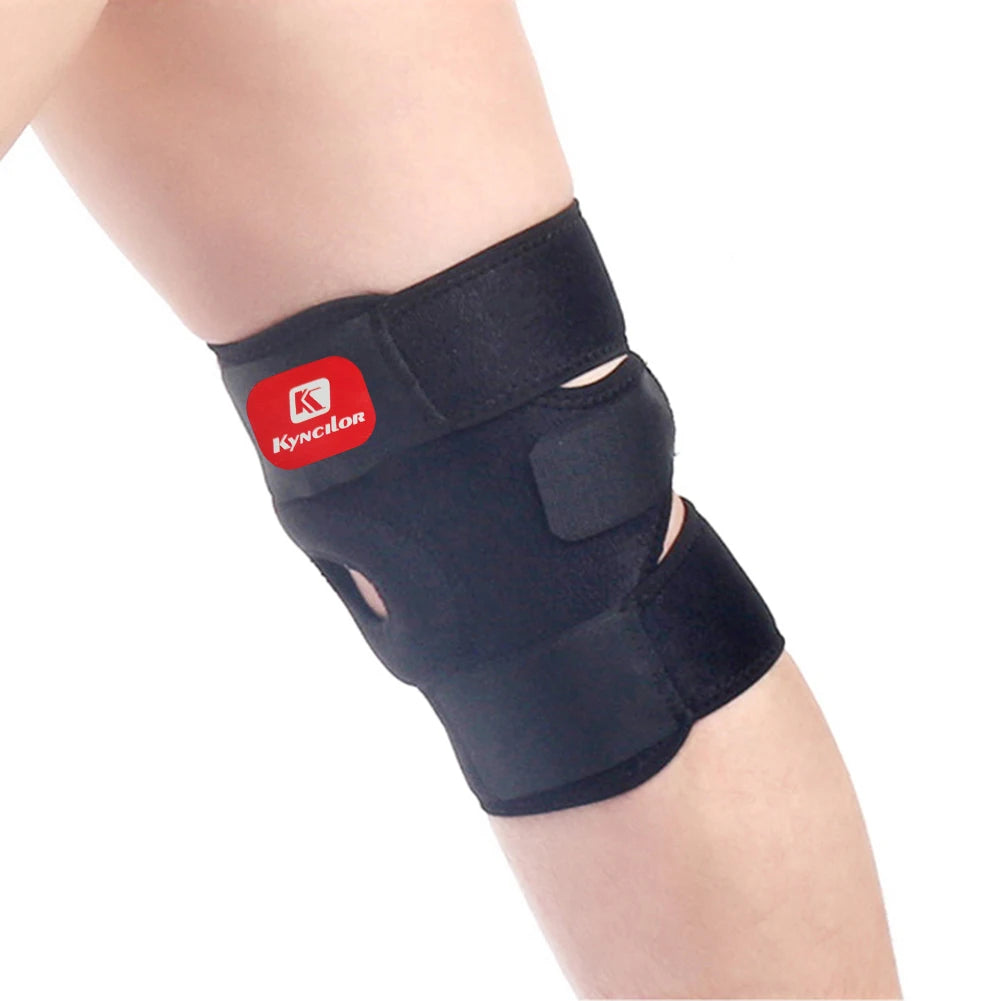 Adjustable Knee Brace for Sports, Running & Gym Support.