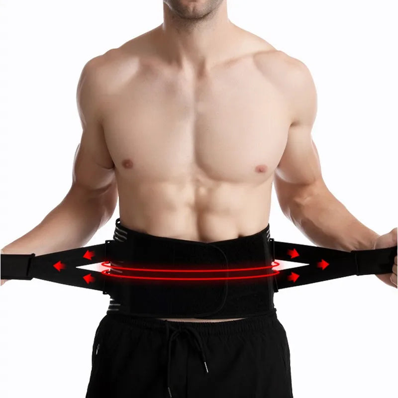 Neoprene Lower Back Support Belt – Adjustable Lumbar Brace for Men & Women, Everyday Back Support.