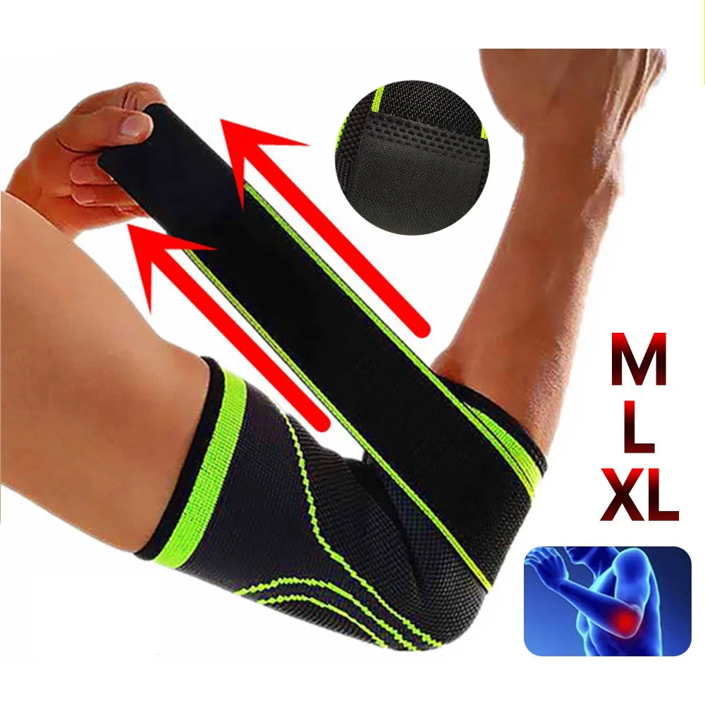 Elbow Support Brace – Compression Sleeve for Tennis, Sports & Joint Support.