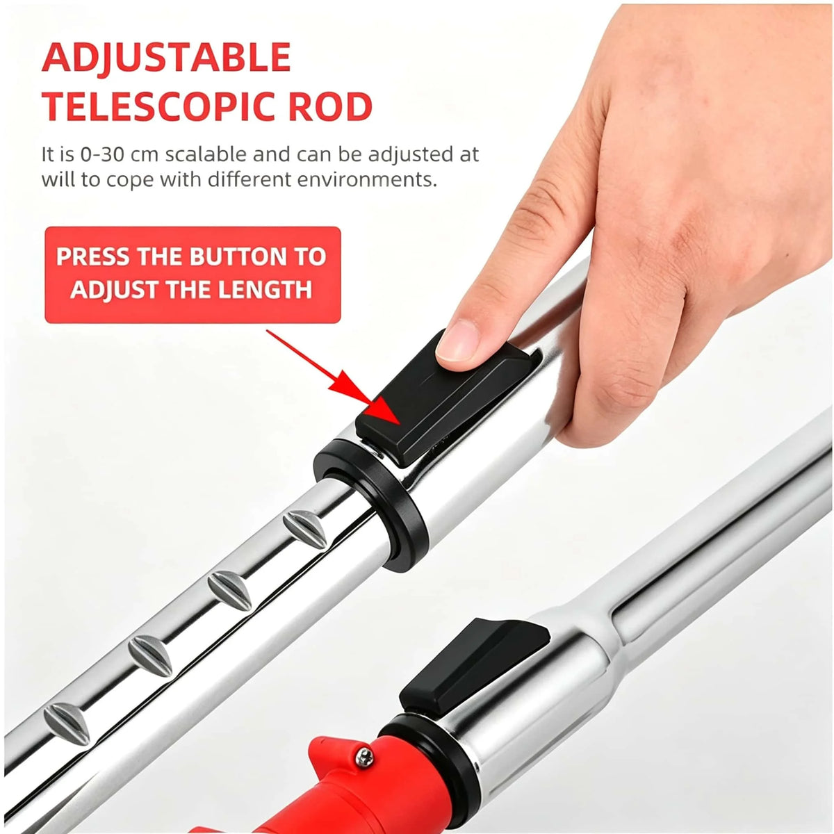 21V Cordless Electric Weeder – 800W Garden Grass Trimmer with Adjustable Telescopic Handle & Multi-Blade Cutter.