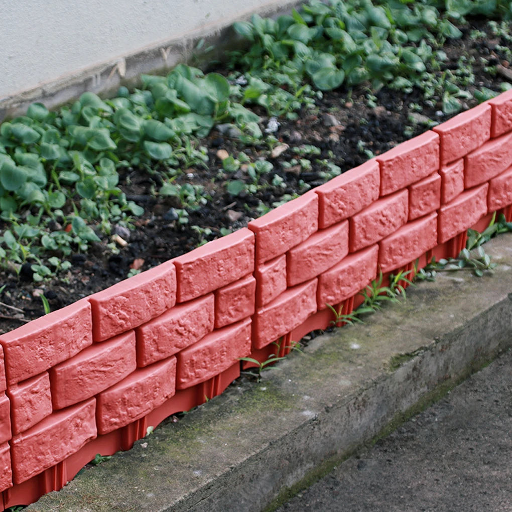 Garden Lawn Edging Fence – Decorative Landscape Border for Flower Beds & Yards,