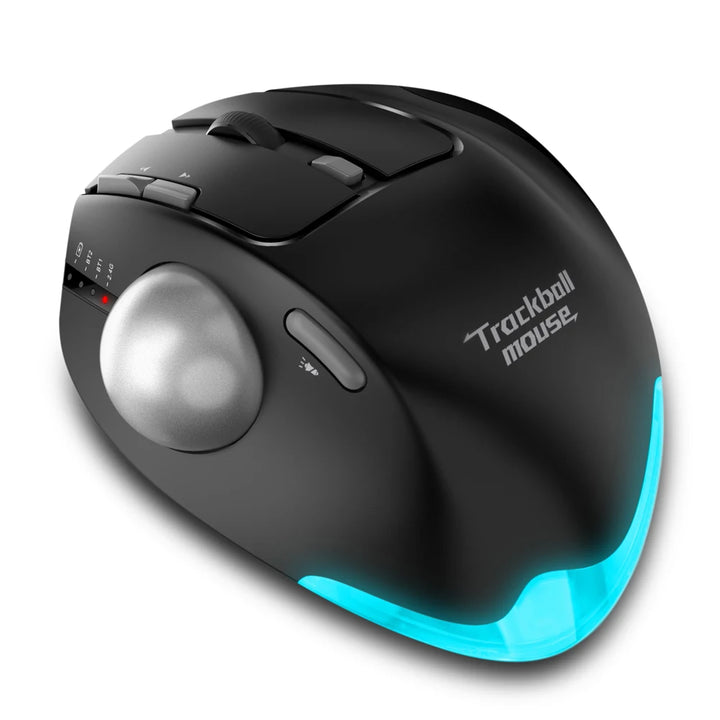 Ergonomic Wireless Gaming Mouse – 8 Programmable Buttons, 4800 DPI & 5-Level DPI Adjustment.