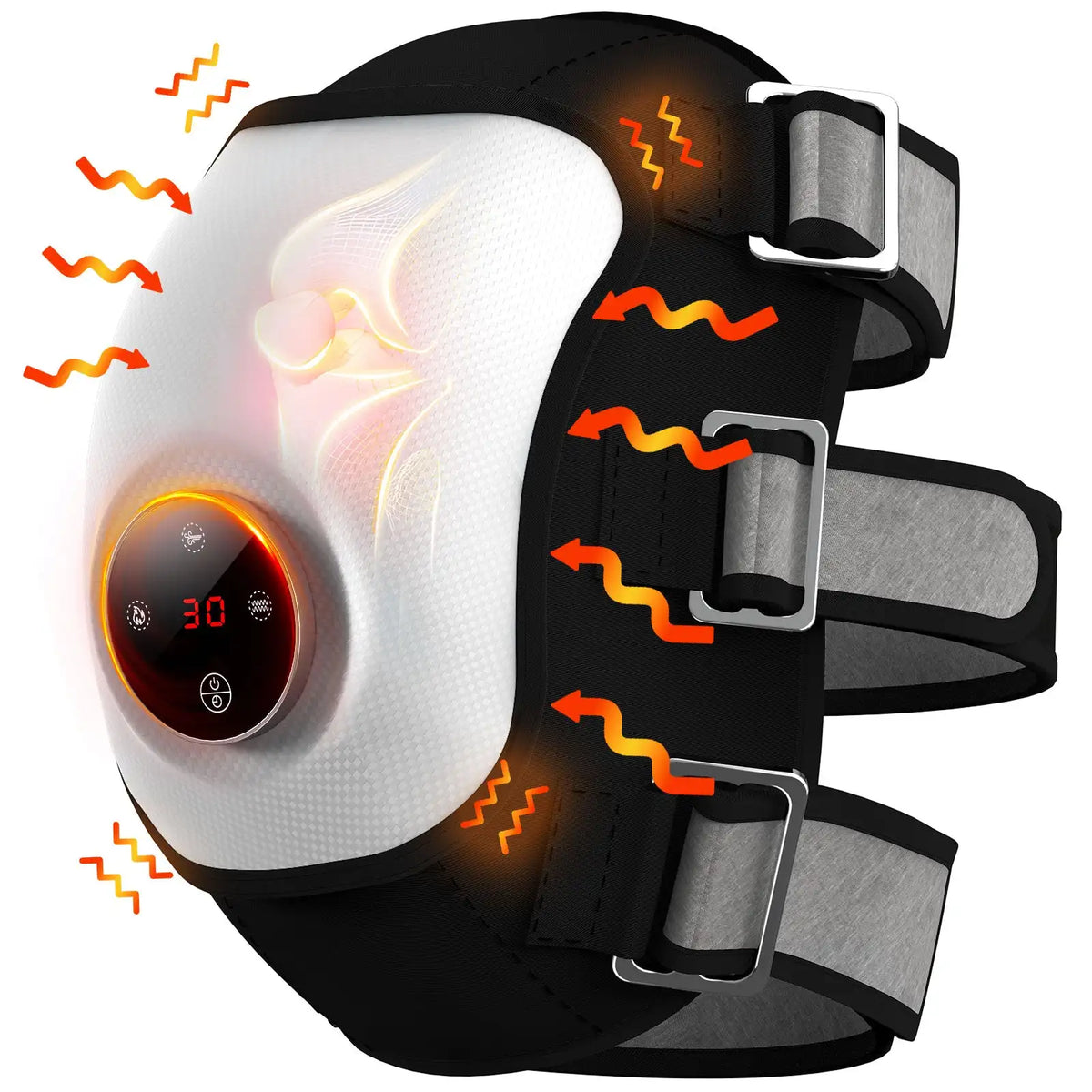Smart Knee Massager with Heat, Air Compression & Vibration.