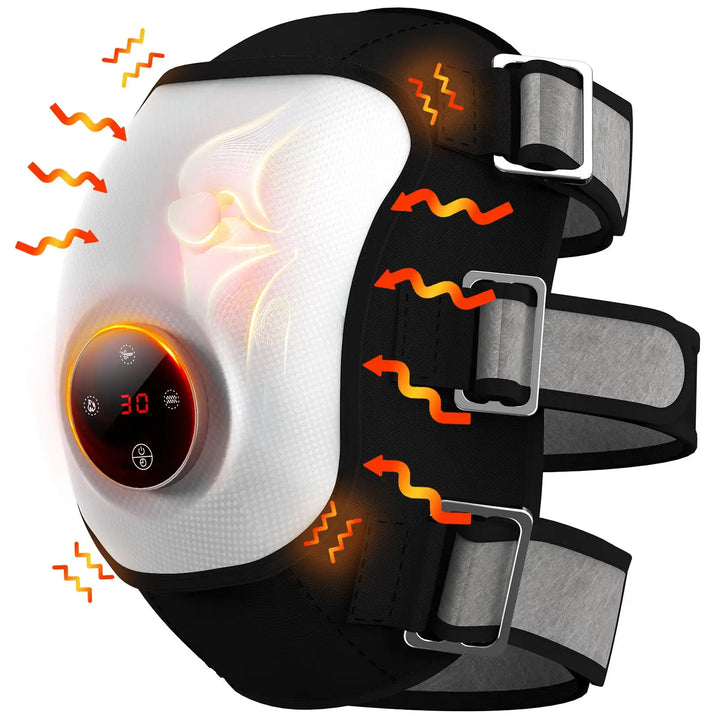 Smart Knee Massager with Heat, Air Compression & Vibration.