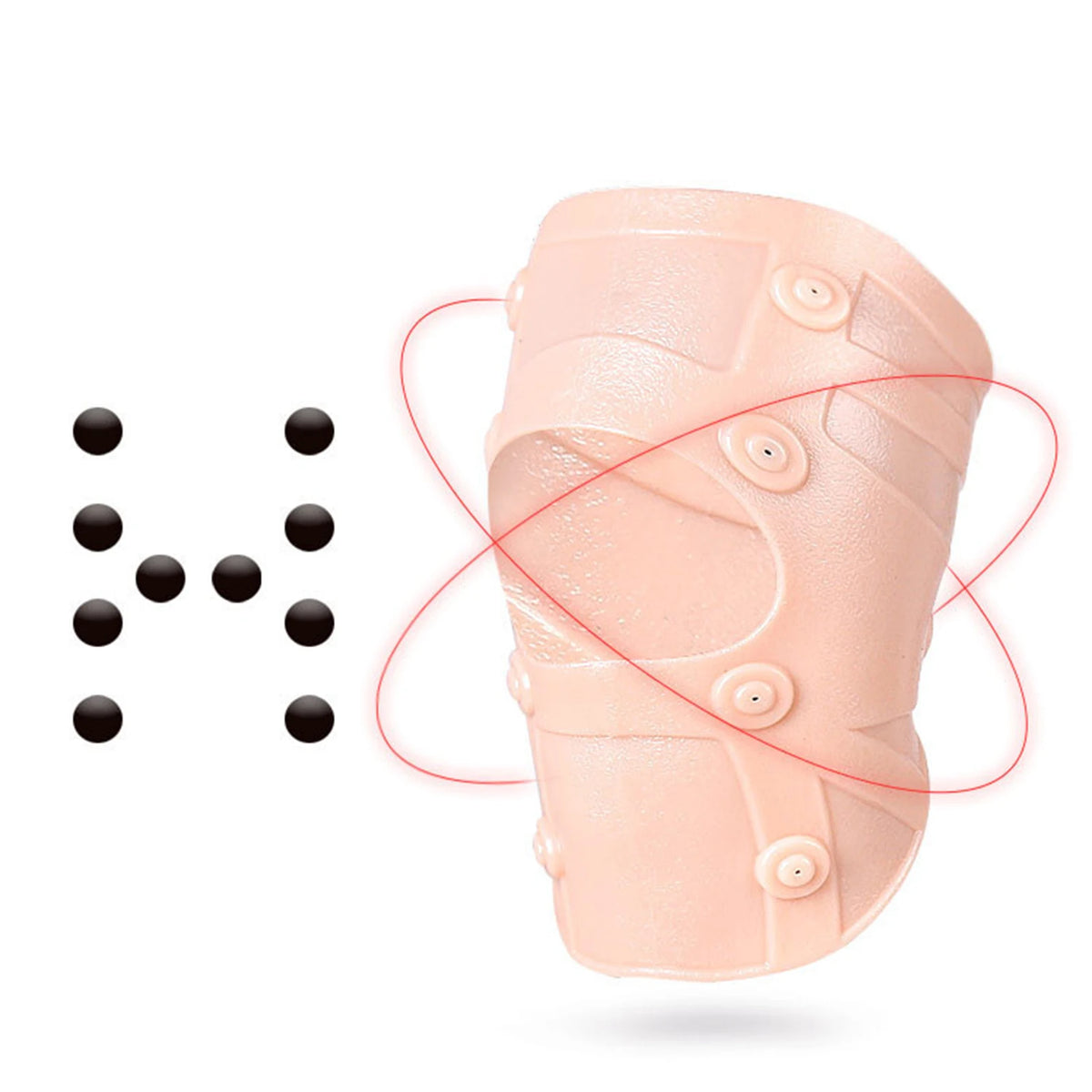 Breathable Magnetic Knee Support Brace for Sports, Fitness & Joint Support.