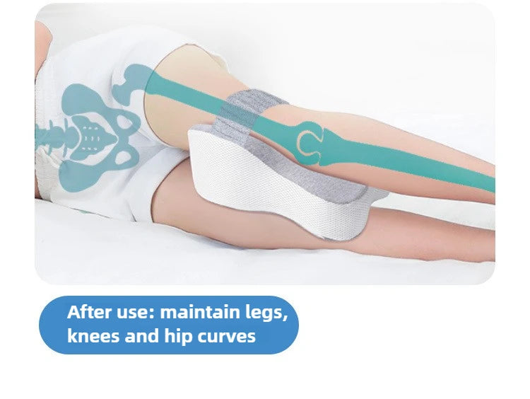 Orthopaedic Knee Pillow – Adjustable Strap Knee & Foot Support.