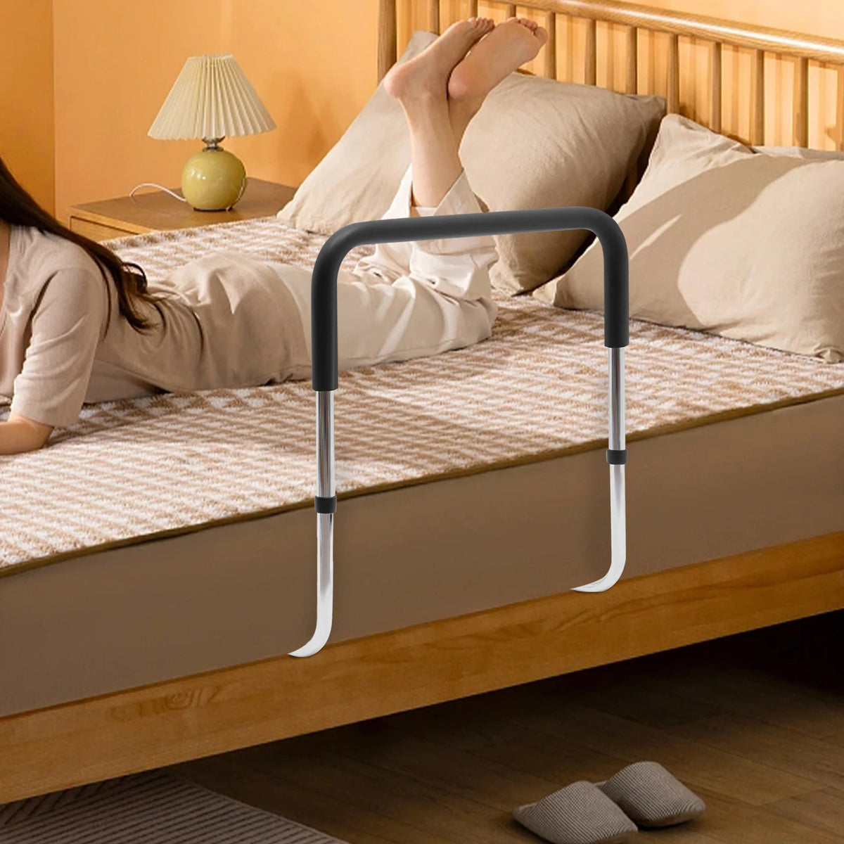 Height Adjustable Bed Rail.