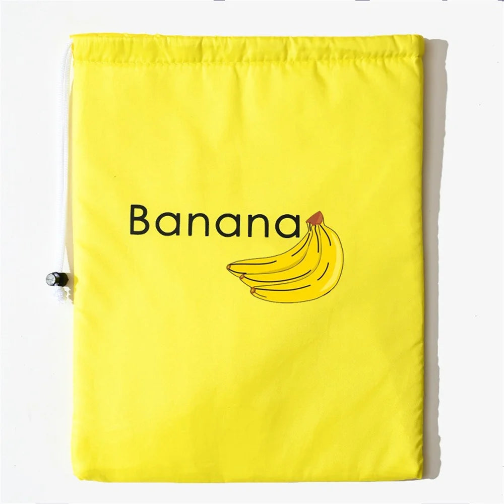 Banana Storage Bag – Padded Fresh Fruit Protector, Reusable Kitchen & Fridge Organiser for Banana Storage.