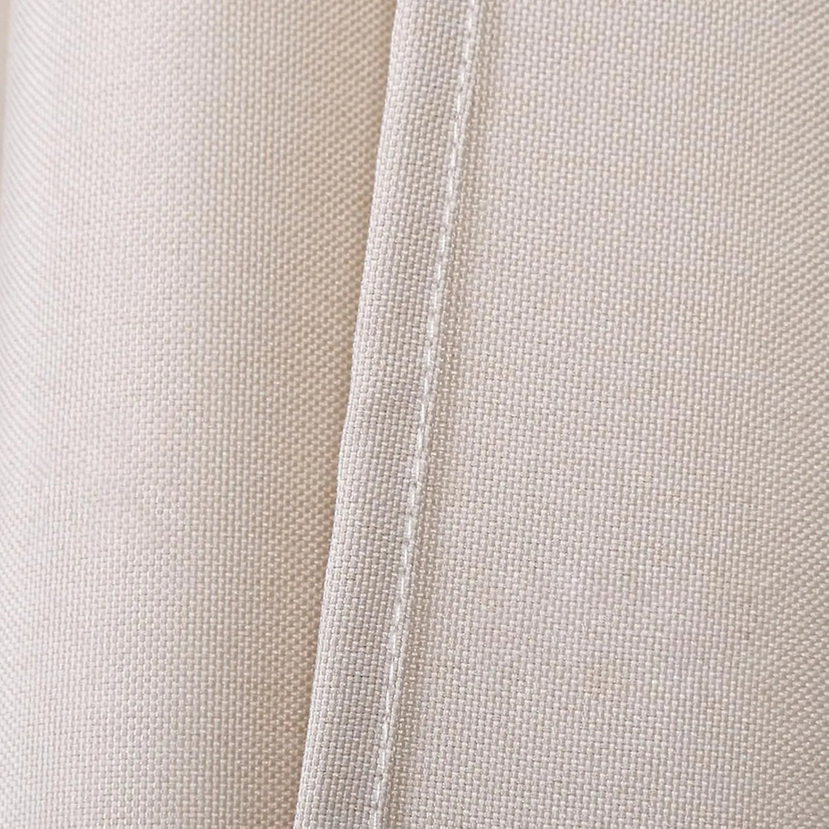 Mould Free Linen-Look Shower Curtain – Waterproof & Mildew-Resistant Polyester Bath Curtain.