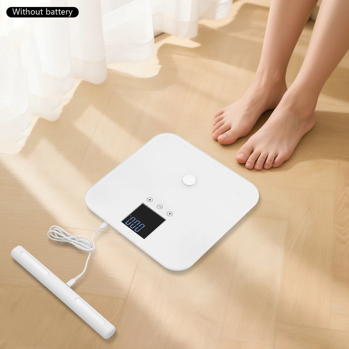 Smart 8-Electrode Body Fat Scale – 28-Data Body Composition Monitor, LCD Display.