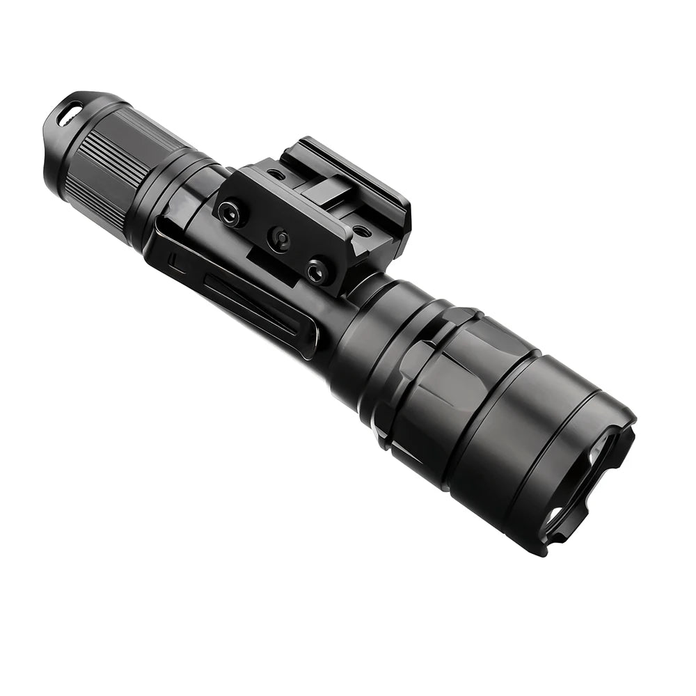 TrustFire R8 Tactical Flashlight – 1700 Lumens, 350m Range, LED Torch with 18650 Battery.