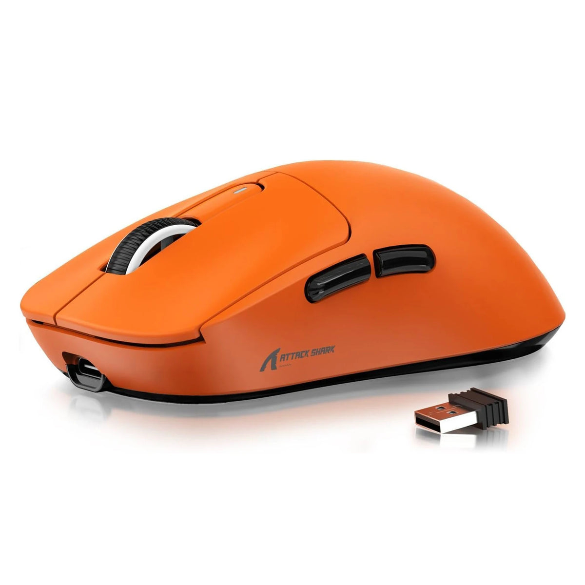 ATTACK SHARK X3 Wireless Gaming Mouse – 49g, PAW3395 26K DPI, Tri-Mode & Programmable Buttons.
