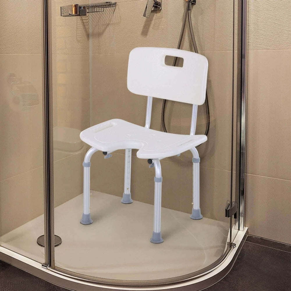Adjustable U-Shaped Bath Swivel Seat
