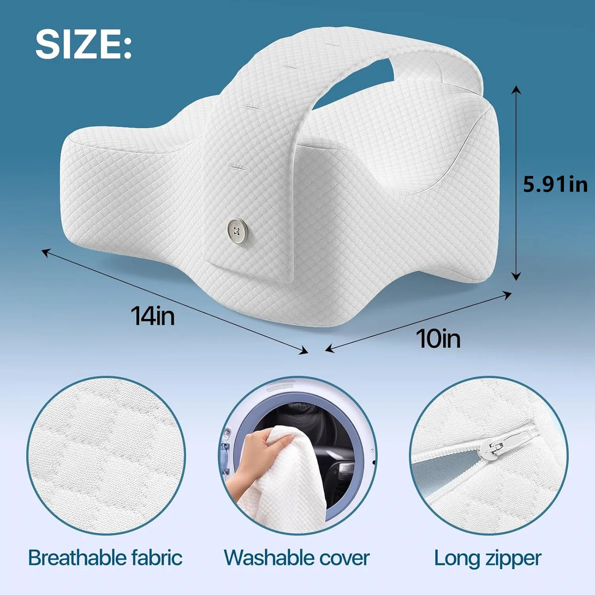 Orthopaedic Knee Pillow.