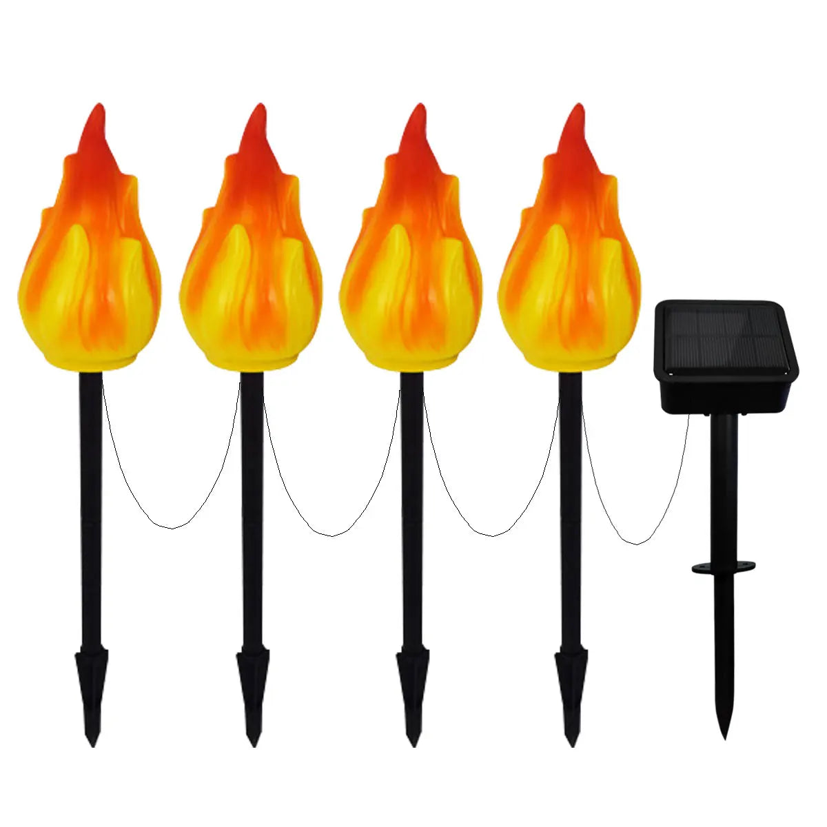 2-Pack Solar Owl Garden Lights – Outdoor LED Lawn Stake Lamps for Courtyard & Garden Décor.