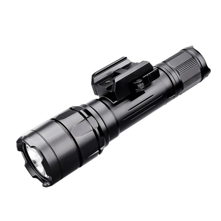 TrustFire R8 Tactical Flashlight – 1700 Lumens, 350m Range, LED Torch with 18650 Battery.