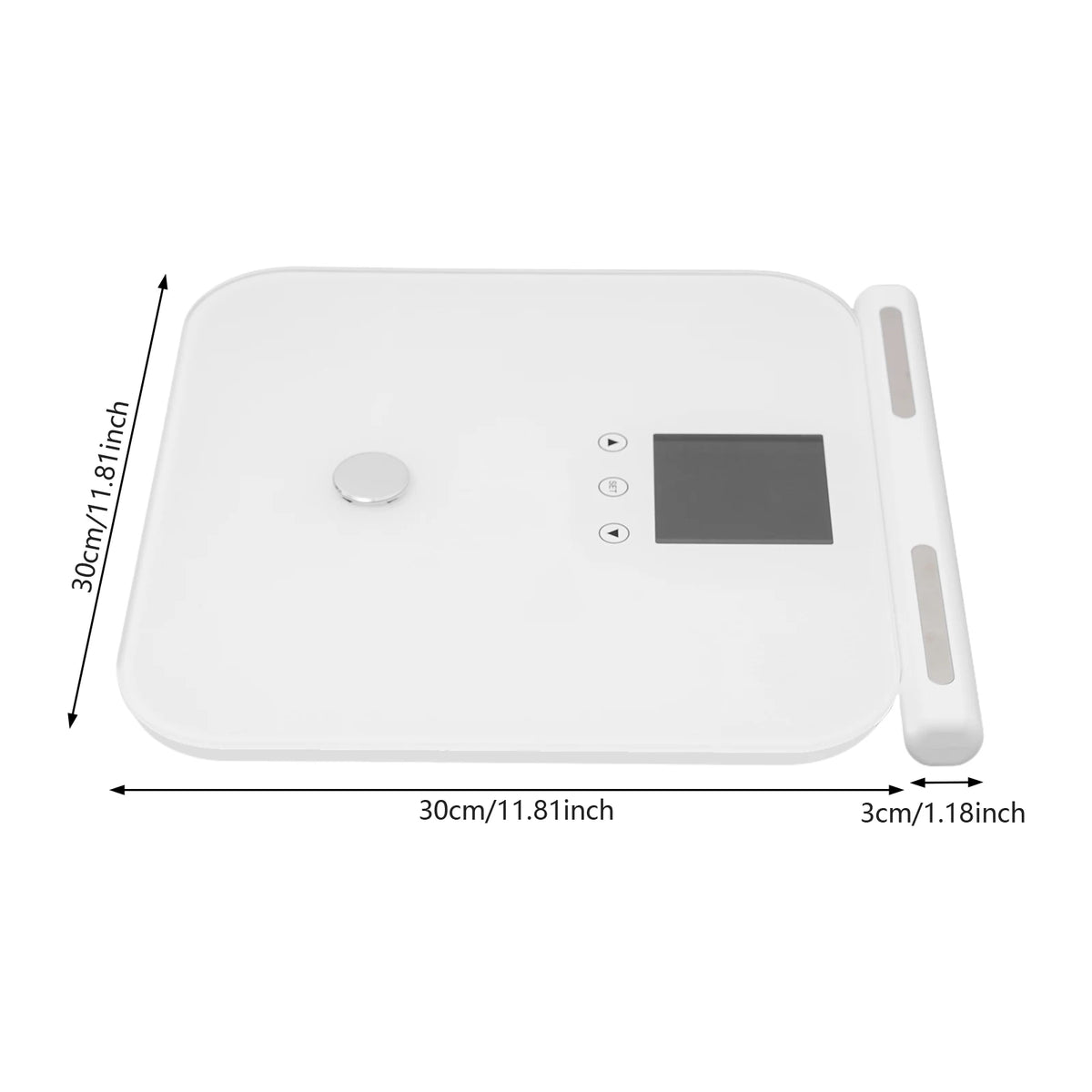 Smart 8-Electrode Body Fat Scale – 28-Data Body Composition Monitor, LCD Display.