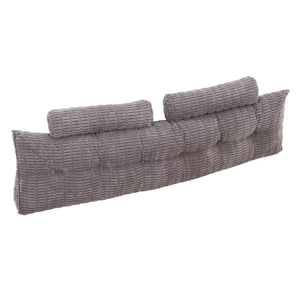 Voltsify Triangle Wedge Backrest Pillow – Headboard Support Cushion for Bed & Sofa.