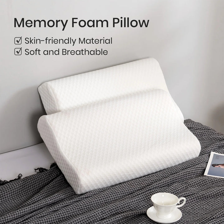 Orthopaedic Memory Foam Pillow – Neck & Spine Support.