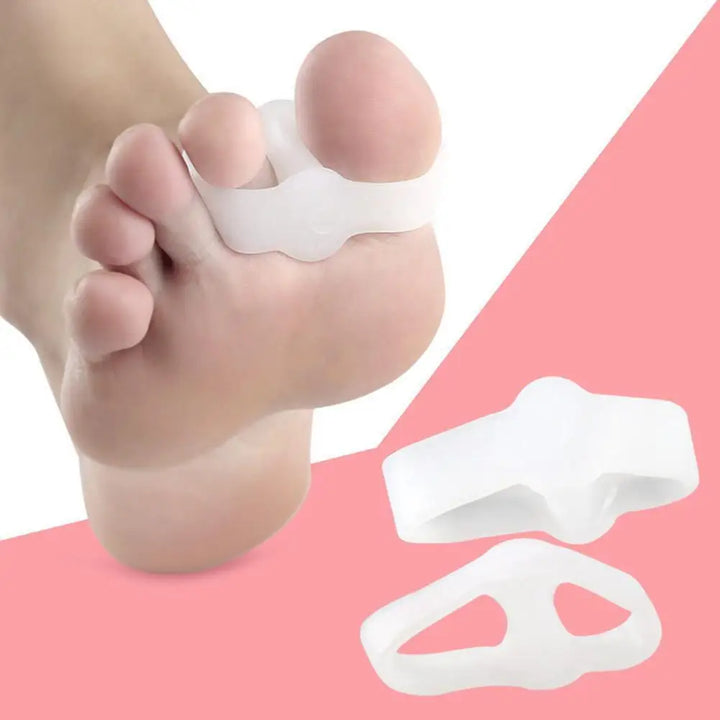 1 Pair Toe Separators & Bunion Protectors for Comfortable Toe Alignment