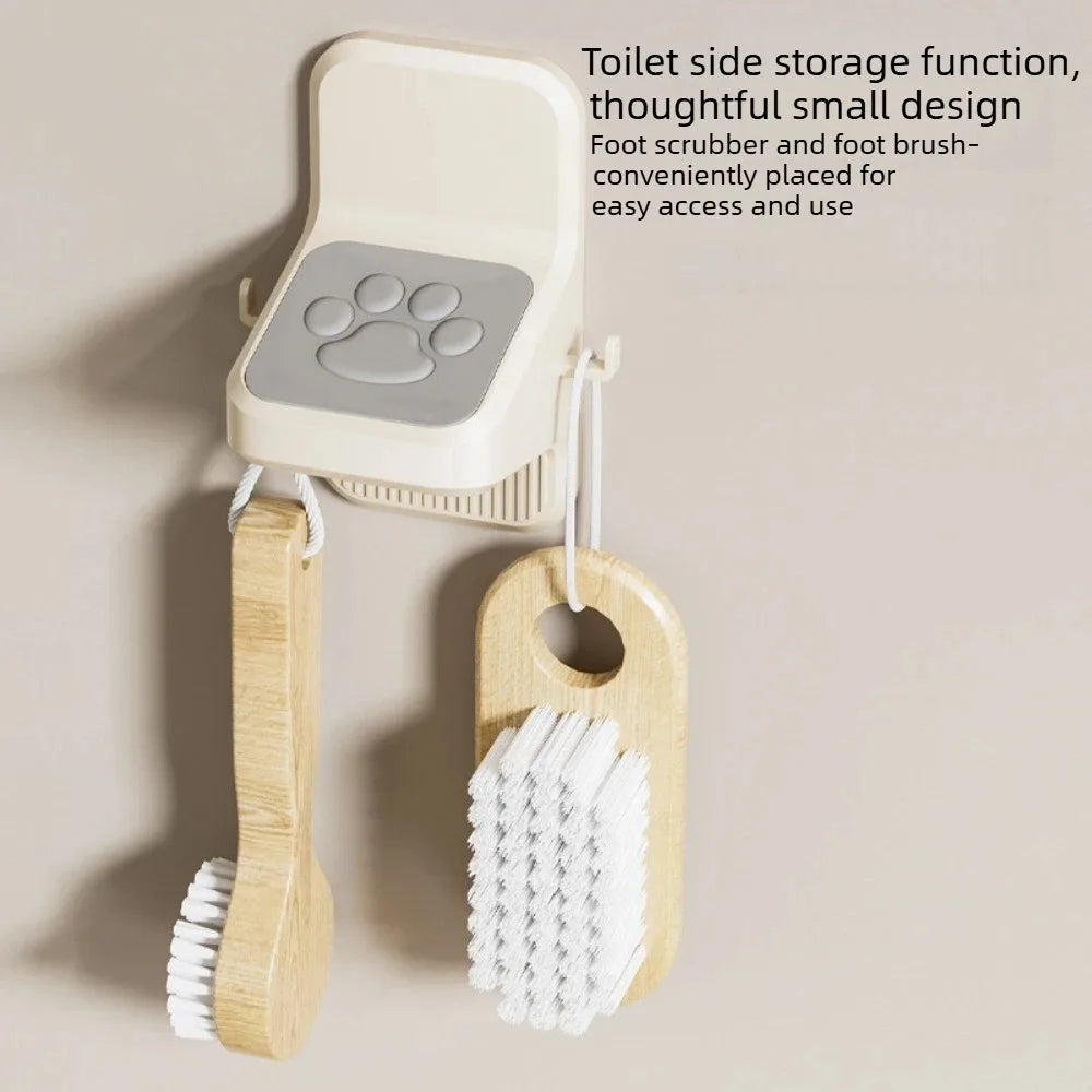 No-Drill Wall-Mounted Shower Foot Rest – Anti-Slip Shaving Leg Aid, Sturdy Bathroom Foot Pedal.