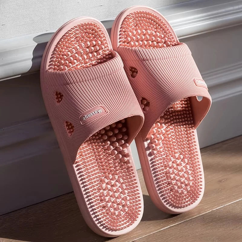 Men’s Summer Massage Slippers – Non-Slip, Lightweight & Comfortable.