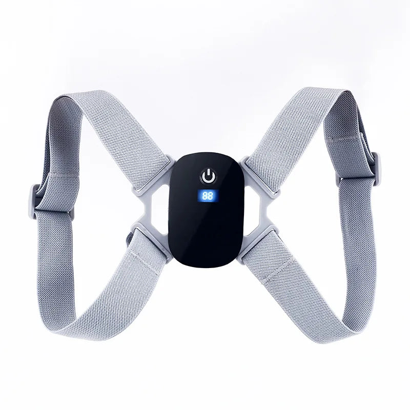 Smart Posture Corrector with Vibration Reminder – Adjustable Back Support Belt for Adults & Kids, Home & Office.