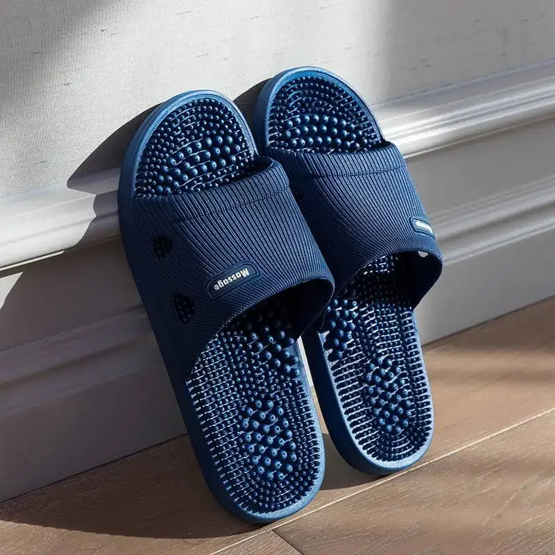 Men’s Summer Massage Slippers – Non-Slip, Lightweight & Comfortable.