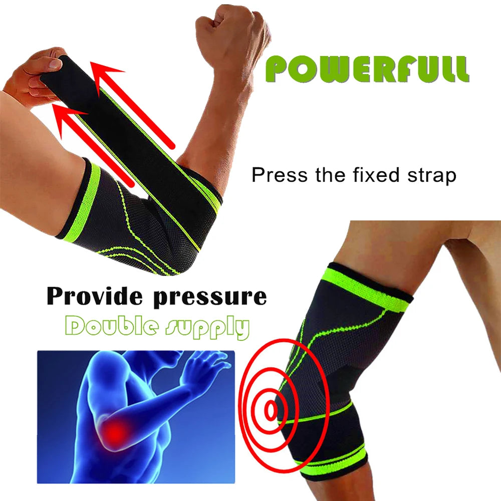 Elbow Support Brace – Compression Sleeve for Tennis, Sports & Joint Support.