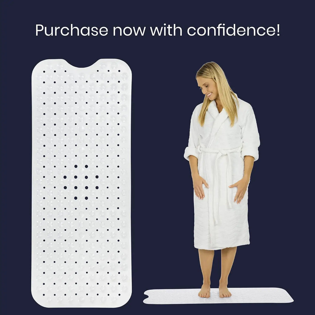 Extra Large Ultimate Mould-Free and Non-slip Bath Mat