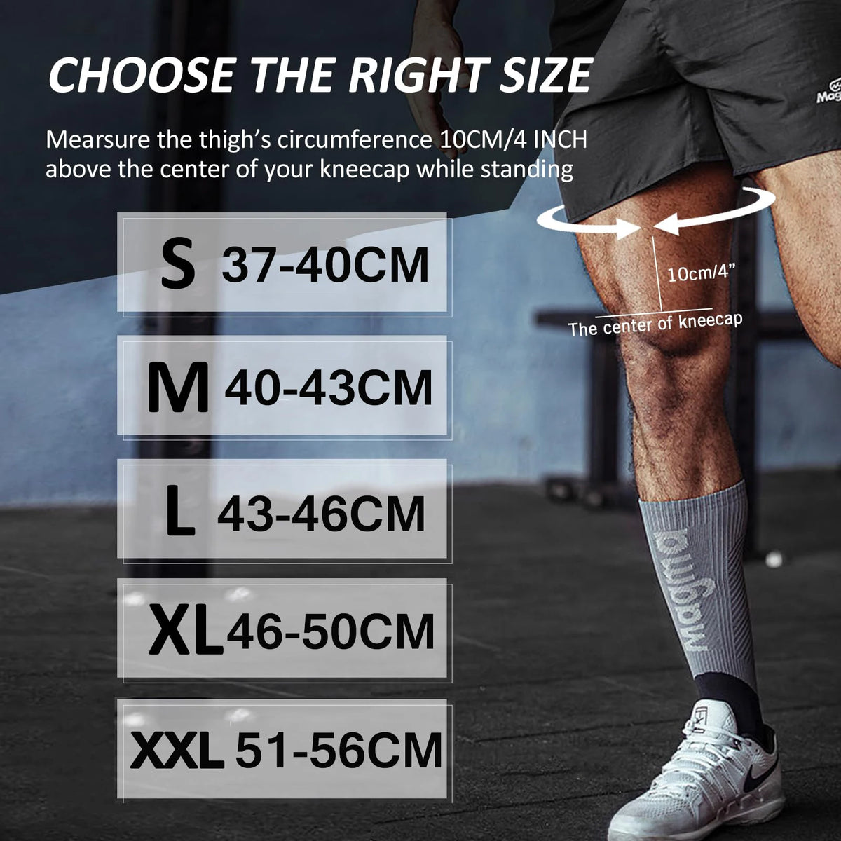 Hinged Knee Support Brace with Side Stabilisers for Men & Women.