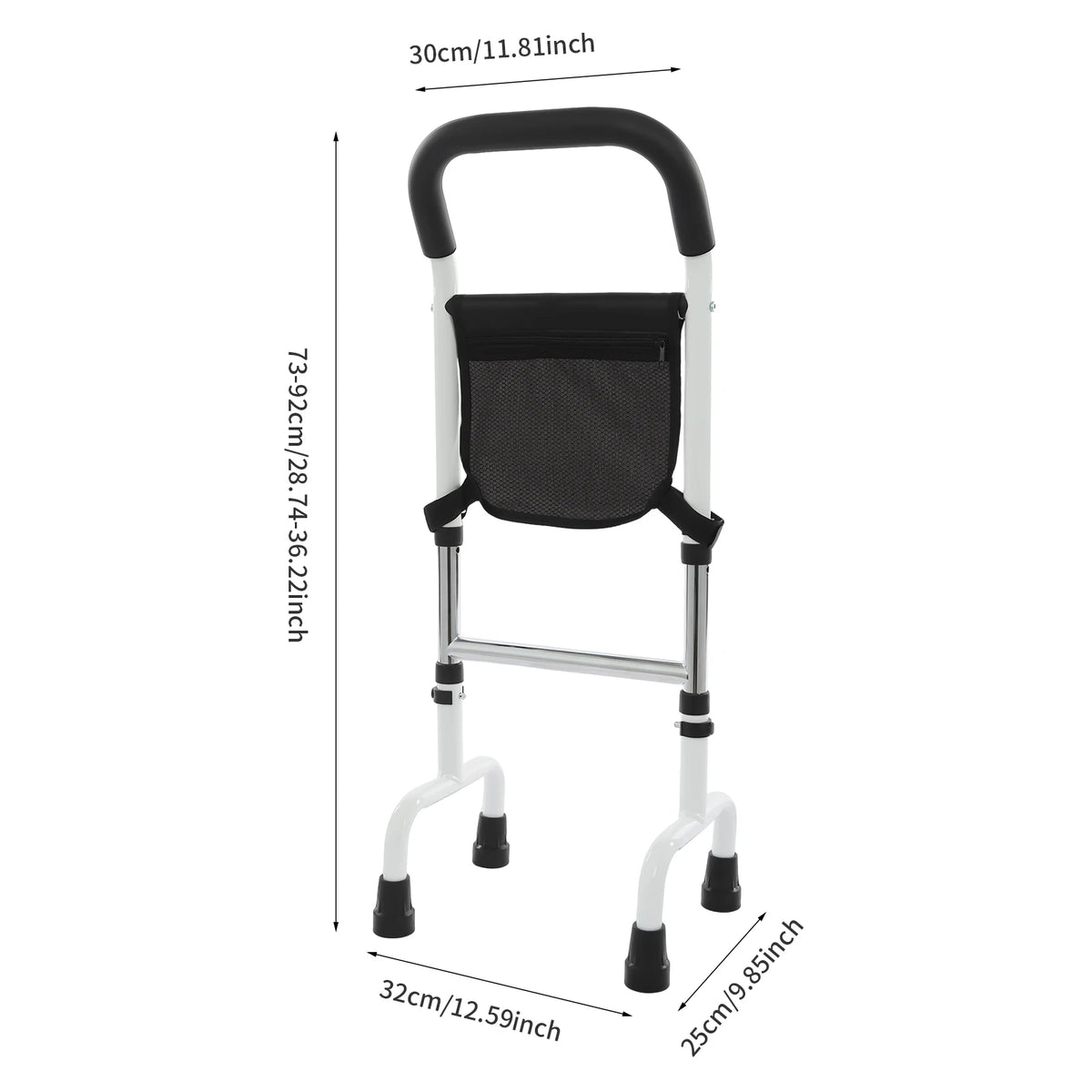 Adjustable Standing Aid Rail – Mobility Support Handle for Seniors & Adults.