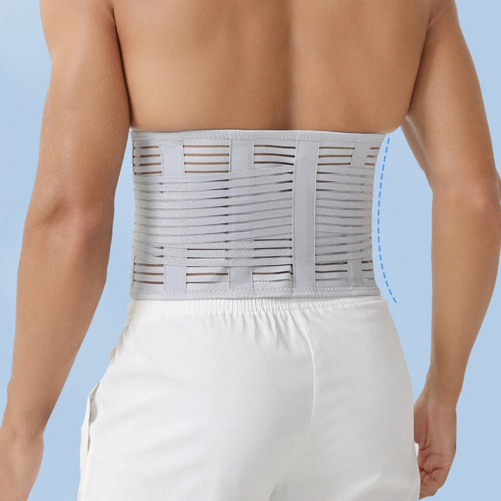 Adjustable Lumbar Support Belt – Ergonomic Lower Back Brace & Spine Support Corset for Men & Women.