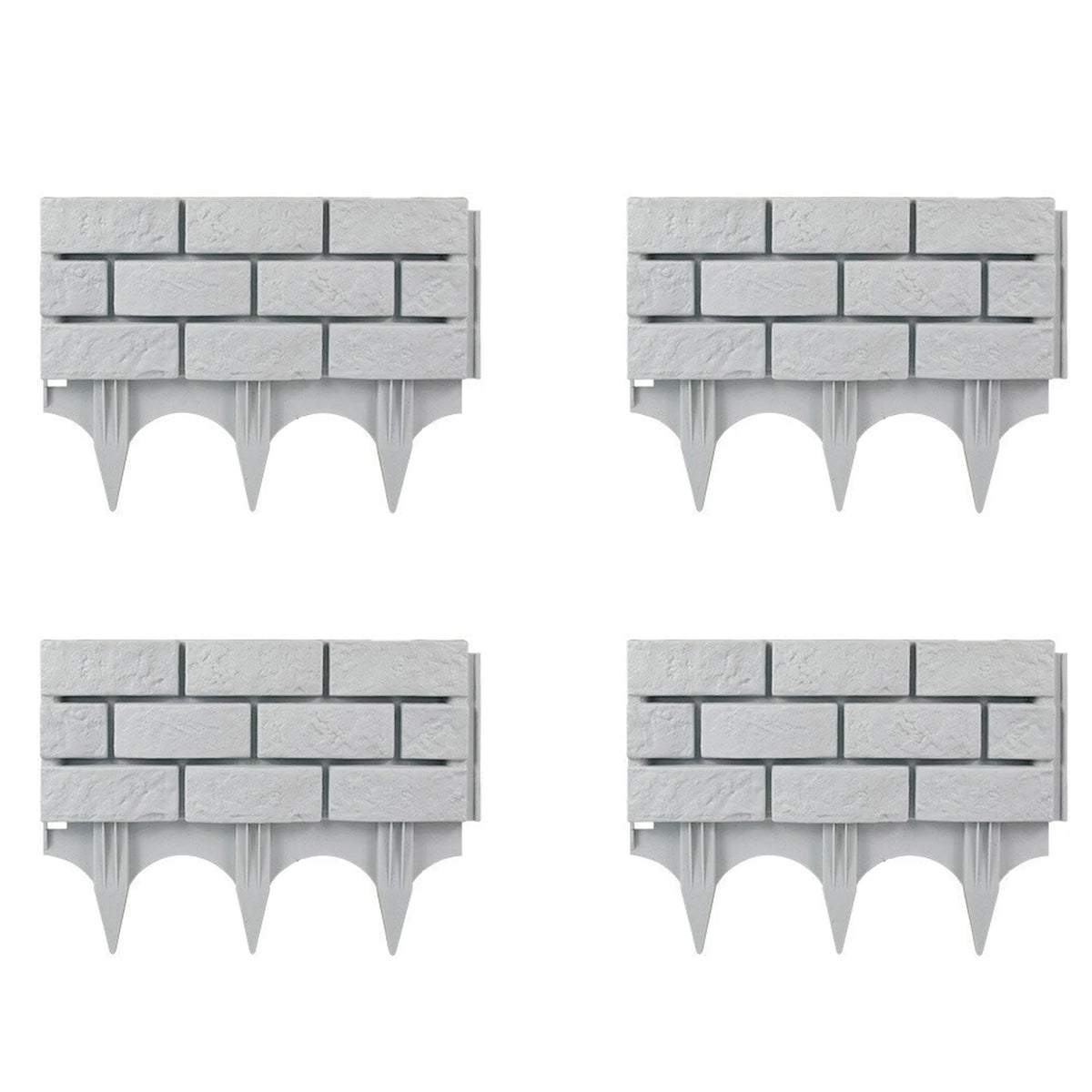 Garden Lawn Edging Fence – Decorative Landscape Border for Flower Beds & Yards,