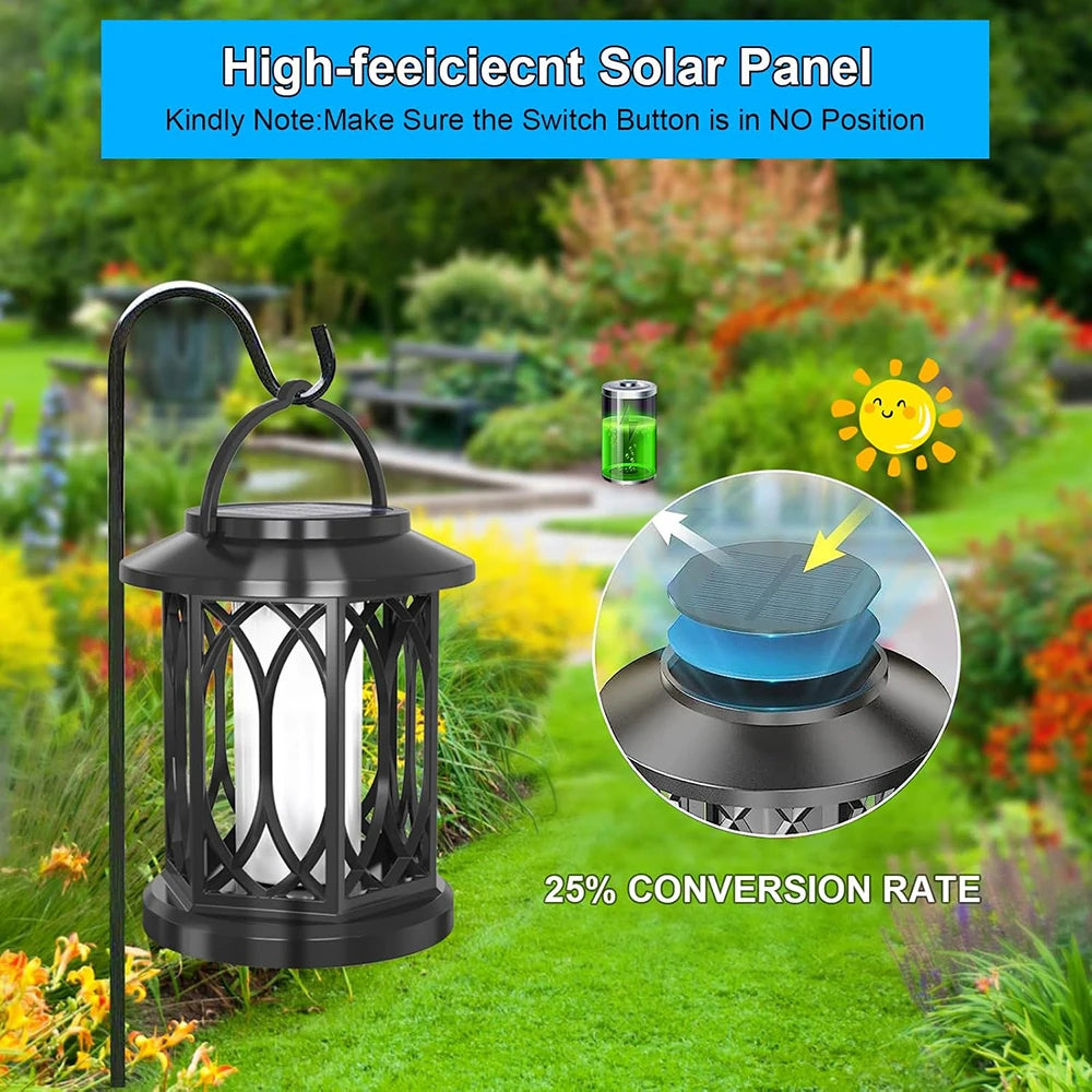 Solar Dancing Flame Lantern.