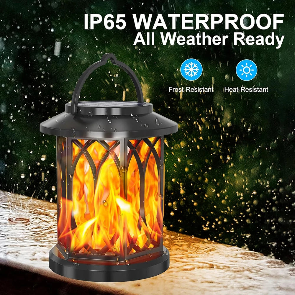 Solar Dancing Flame Lantern.