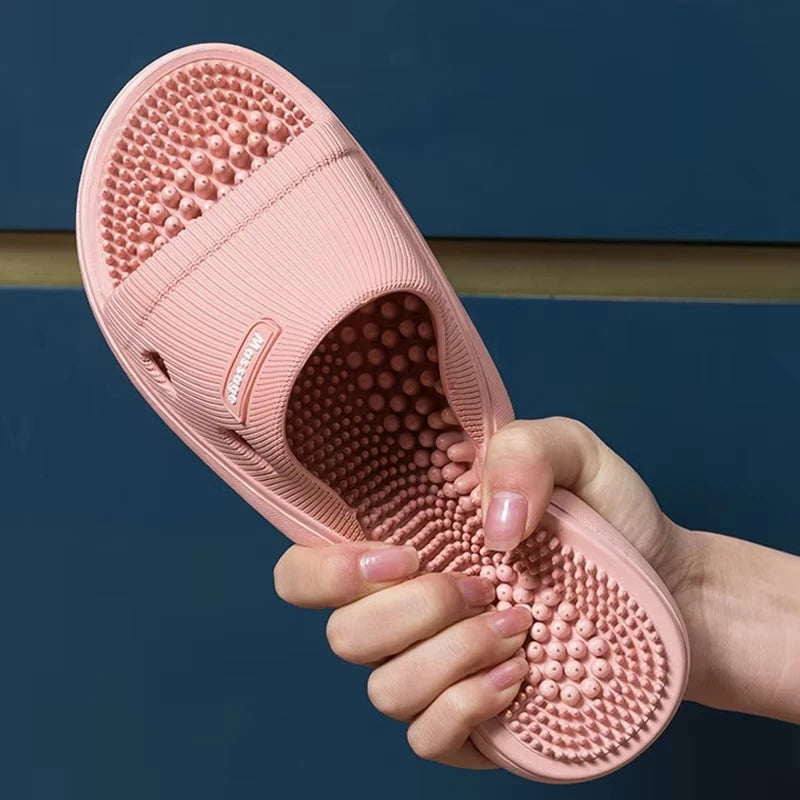 Men’s Summer Massage Slippers – Non-Slip, Lightweight & Comfortable.