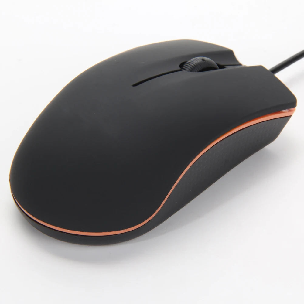 USB Wired Optical Mouse – 1200 DPI Ergonomic 3-Button Mouse for PC & Gaming.